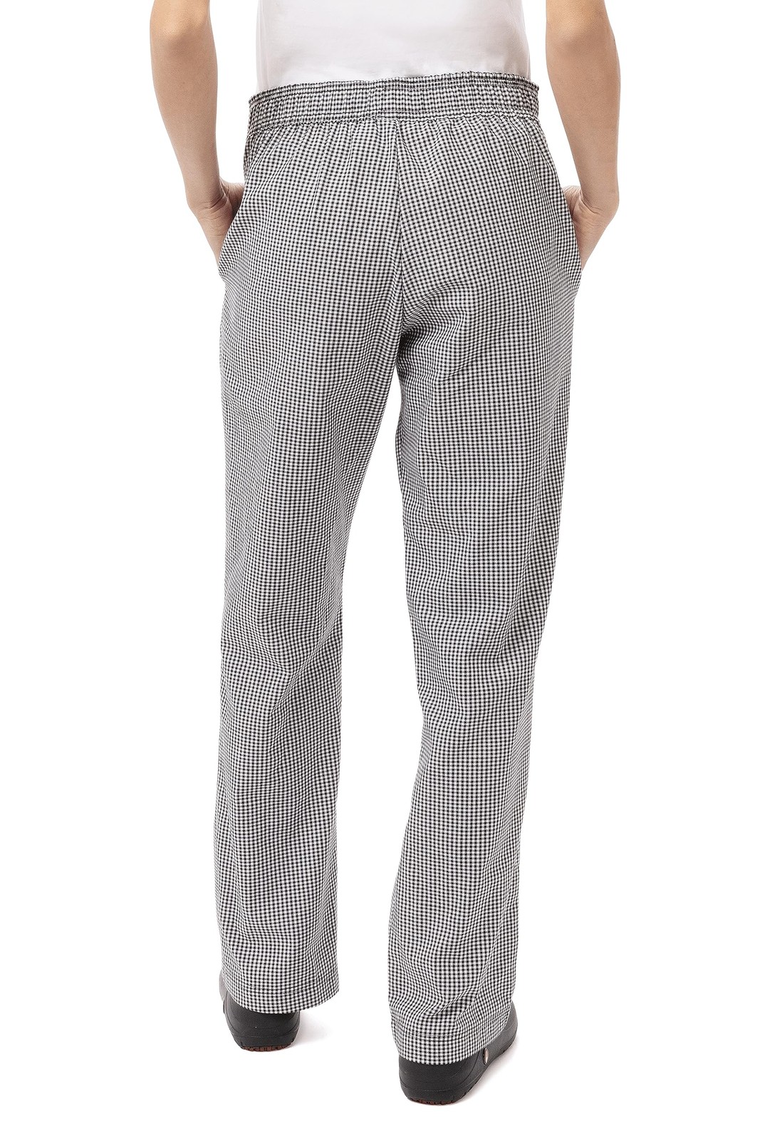 Women’s Essential Baggy Chef Pants Small Check 3X-Large
