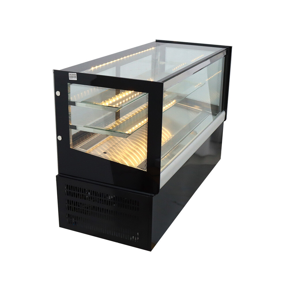47″ Countertop Refrigerated Cake Showcase Display Cabinet Air Cooling 220V