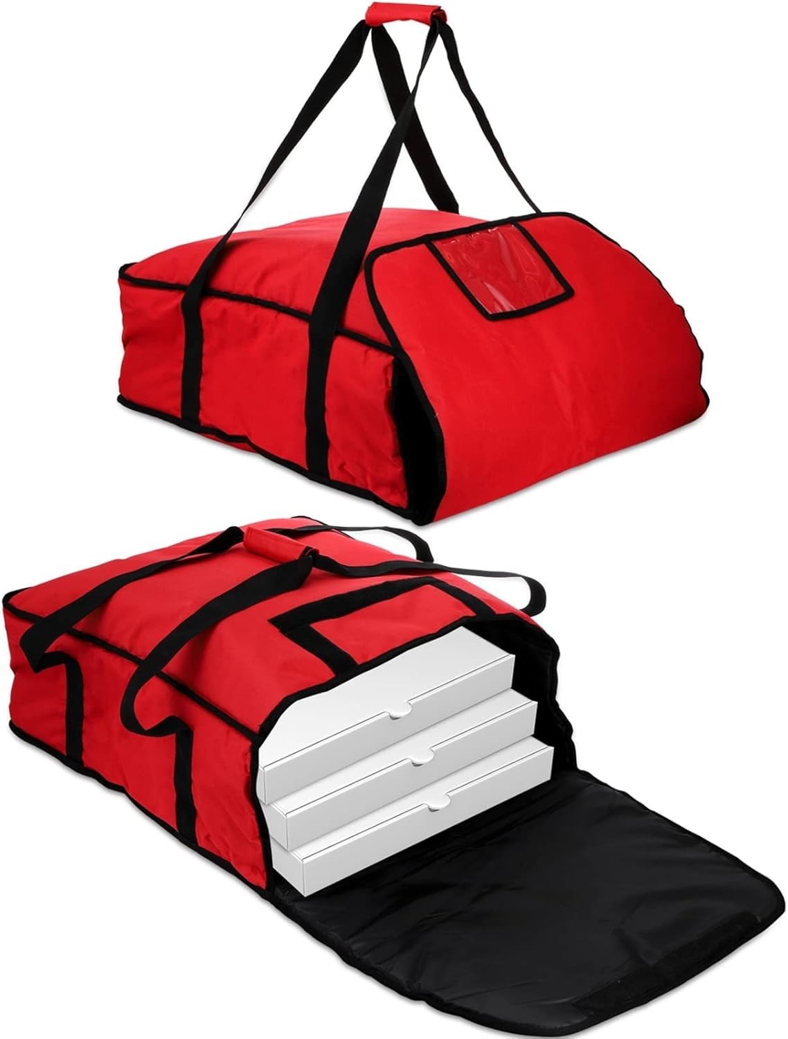 Large Pizza Bag, Insulated Pizza and Food Delivery Bag, Professional Thermal …