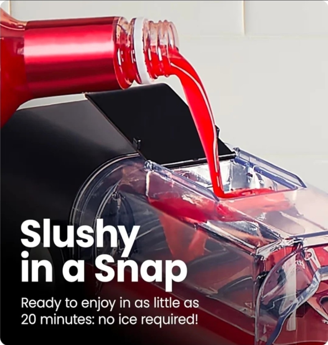 Iceman Slush-Ease Slushie Frozen Drink & Slushy Machine Maker w/ 5 Presets