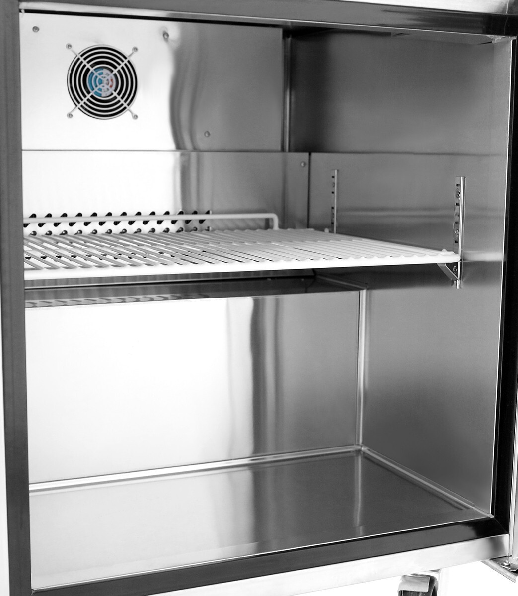 Atosa MGF8401GR 27″ One Solid Door Undercounter Refrigerator 7.15 cu. ft.