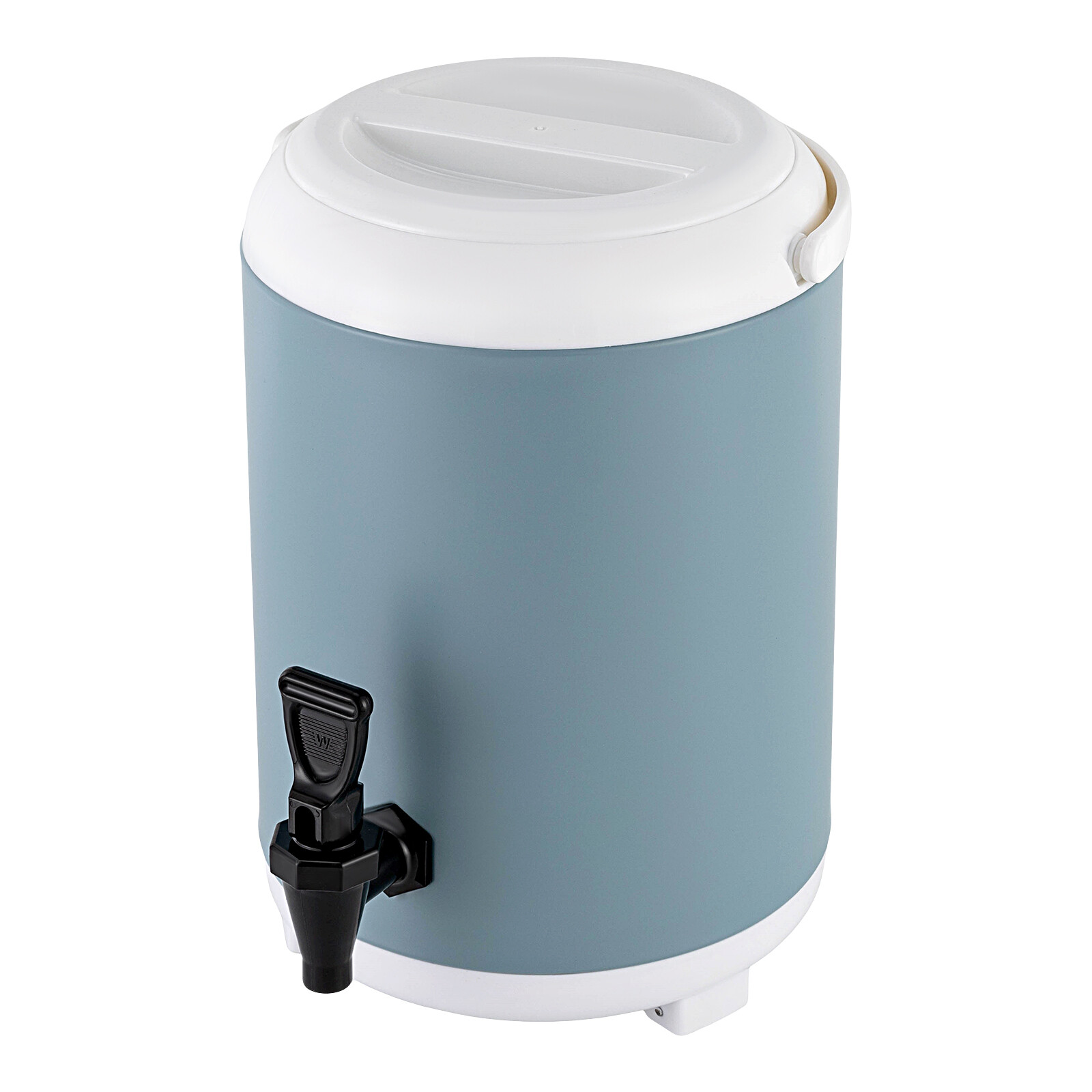 Insulated Beverage Server/Dispenser 1.9 Gallon Hot & Cold Drinks w/Handles Blue