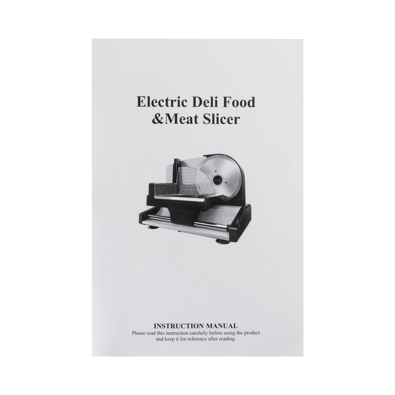Food-grade Stainless Steel 200w Meat Slicer Bread Slicing Machine Fruit Cutter