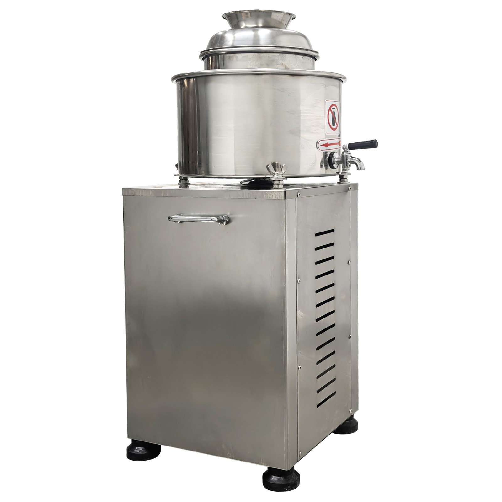 110V Meatball Beater Machine Electric Multifunctional Meat Puree Maker w/2 Blade