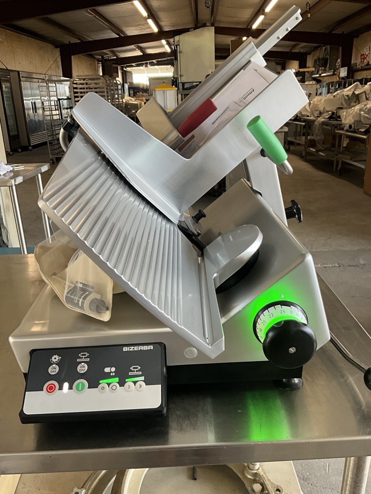 2026 Bizerba GSP HD 33Ee25HIIIu Automatic Meat Deli Cheese Grocery sharpener