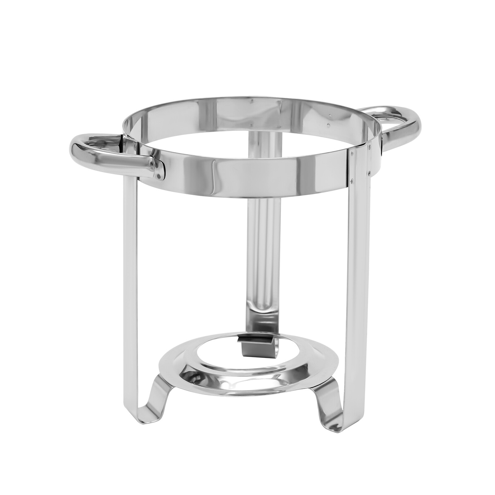 Round Soup Chafer Catering Chafing Dish Food Pan Warmer For Restaurant Kitchen