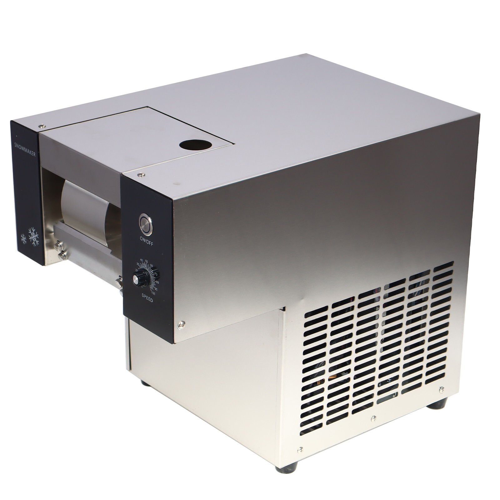 Air Cool Snowfake Ice Machie 374lbs/24h Commercial Bingsu Snow Ice Maker 110V