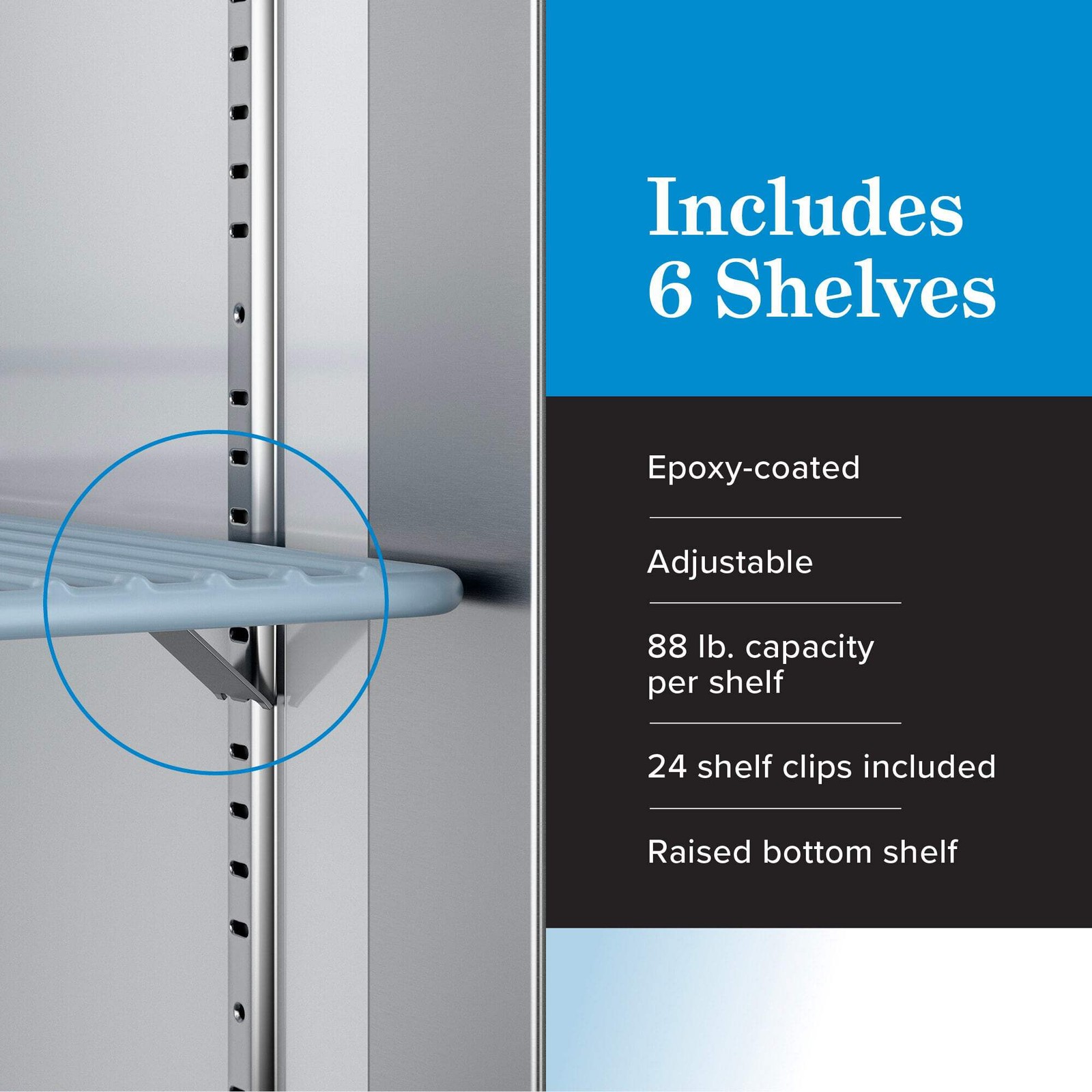 54″ Glass Door Reach-In Refrigerator