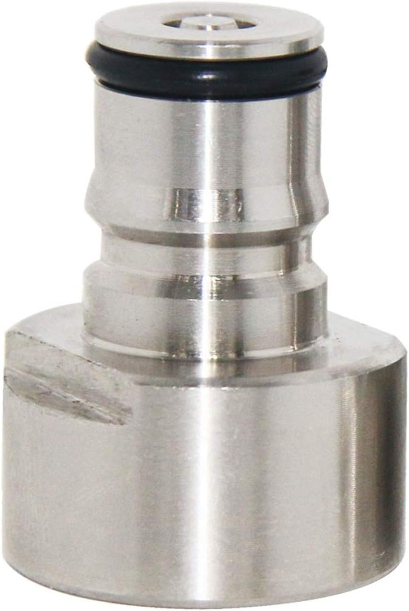 Keg Coupler Adapter Sankey to Ball Lock Quick Disconnect Conversion Kit for Home