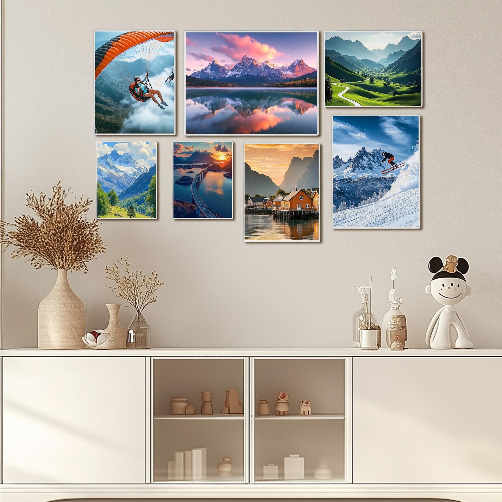 12 x 16 Acrylic Picture Frame, Horizontal/Vertical Clear Photo Frame for Wall…