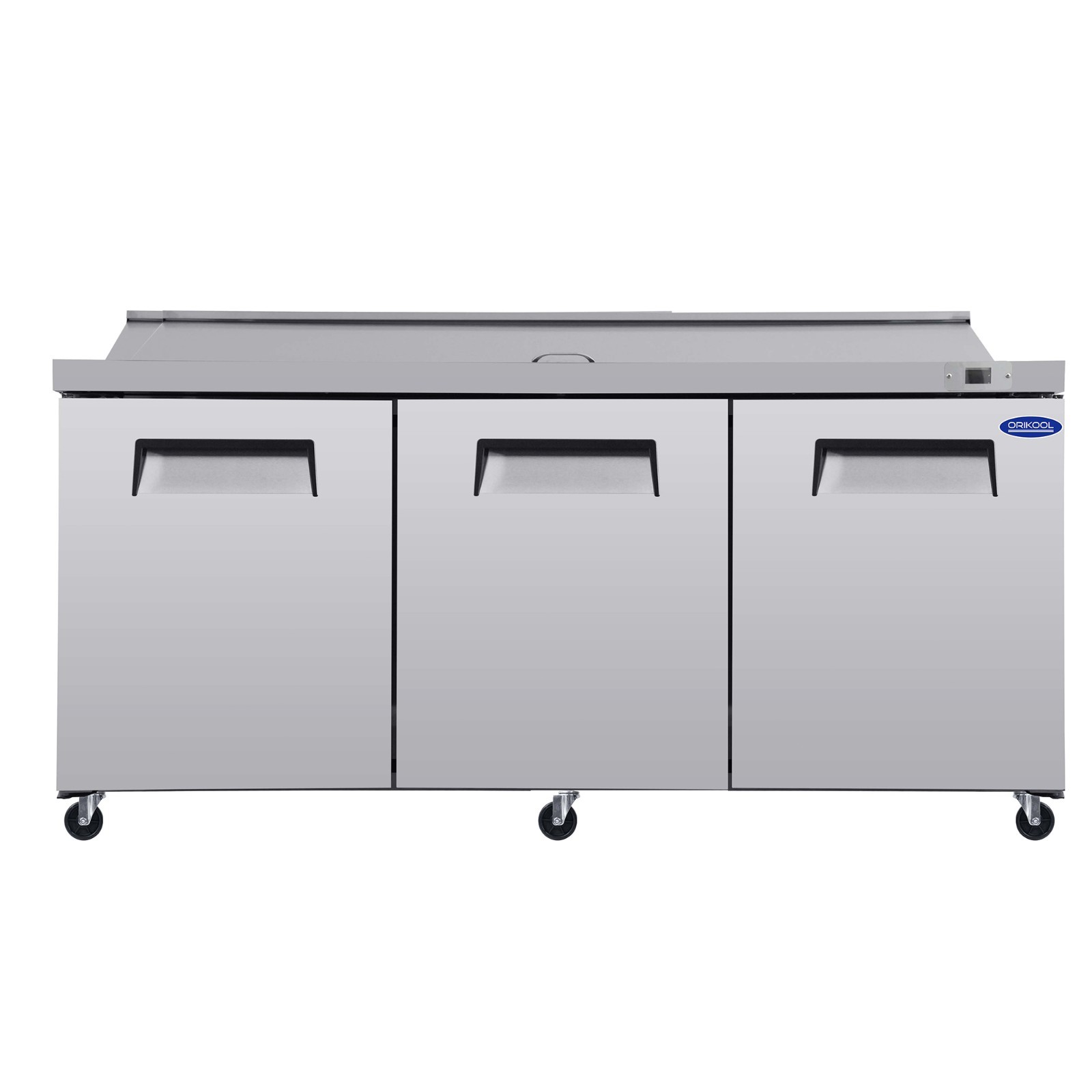72″ Commercial Sandwich Prep Table Fridge,Ideal for High-Volume Deli&Cafe Prep