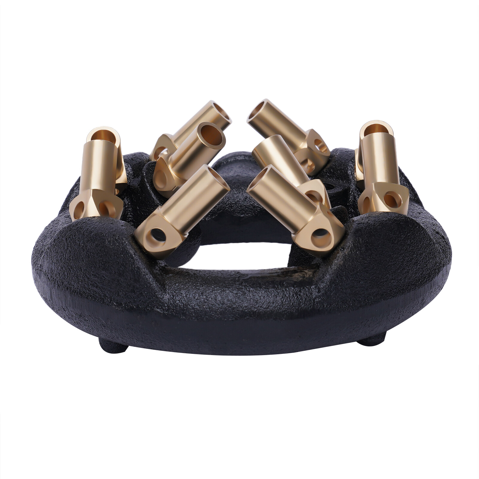 10-Head Jet Burner for Wok Cooking, 80,000 BTU Natural Gas Burner