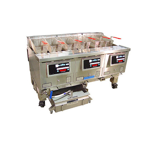 Ultrafryer B-E17-14-5-UCP Multiple Battery Electric Fryer w/ (2) 45-Lb. Vats,…
