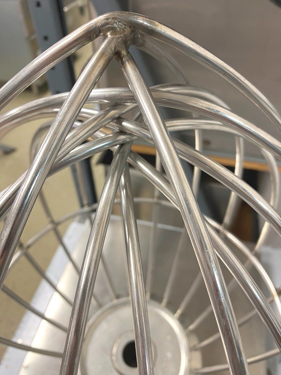 Mixer Attachment/ Hobart Whisk VML-80-I Stainless Steel Welded wires/HD 21 LBS