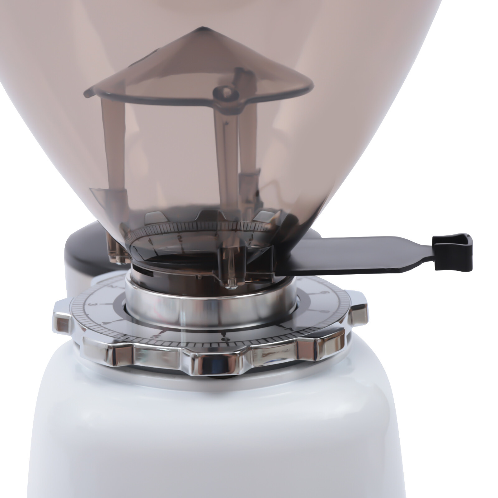 Commercial Espresso Machine 350W, Semi-Automatic Coffee Maker 10 grinding levels