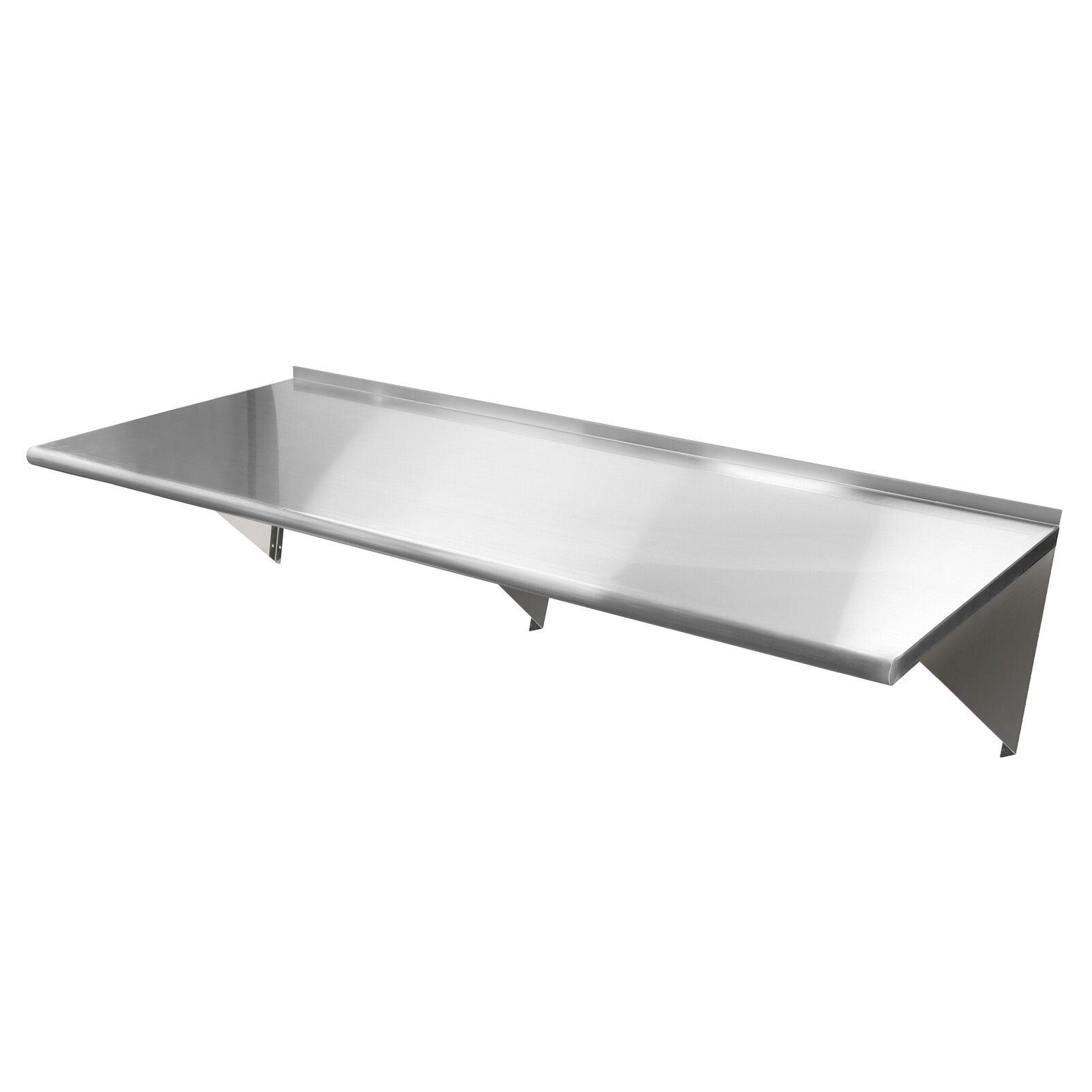 Commercial Stainless Steel Restaurant Kitchen Shelf Wall Shelving – 18″ x 60″