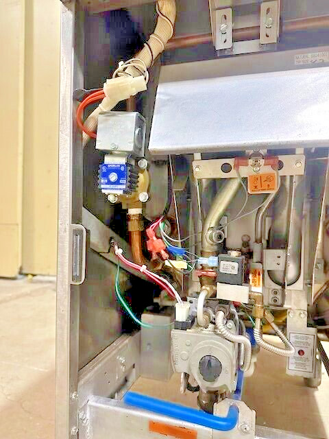 «PITCO SRTG» H.D COMMERCIAL 17.5 G NATURAL GAS RETHERMALIZER ON CASTERS