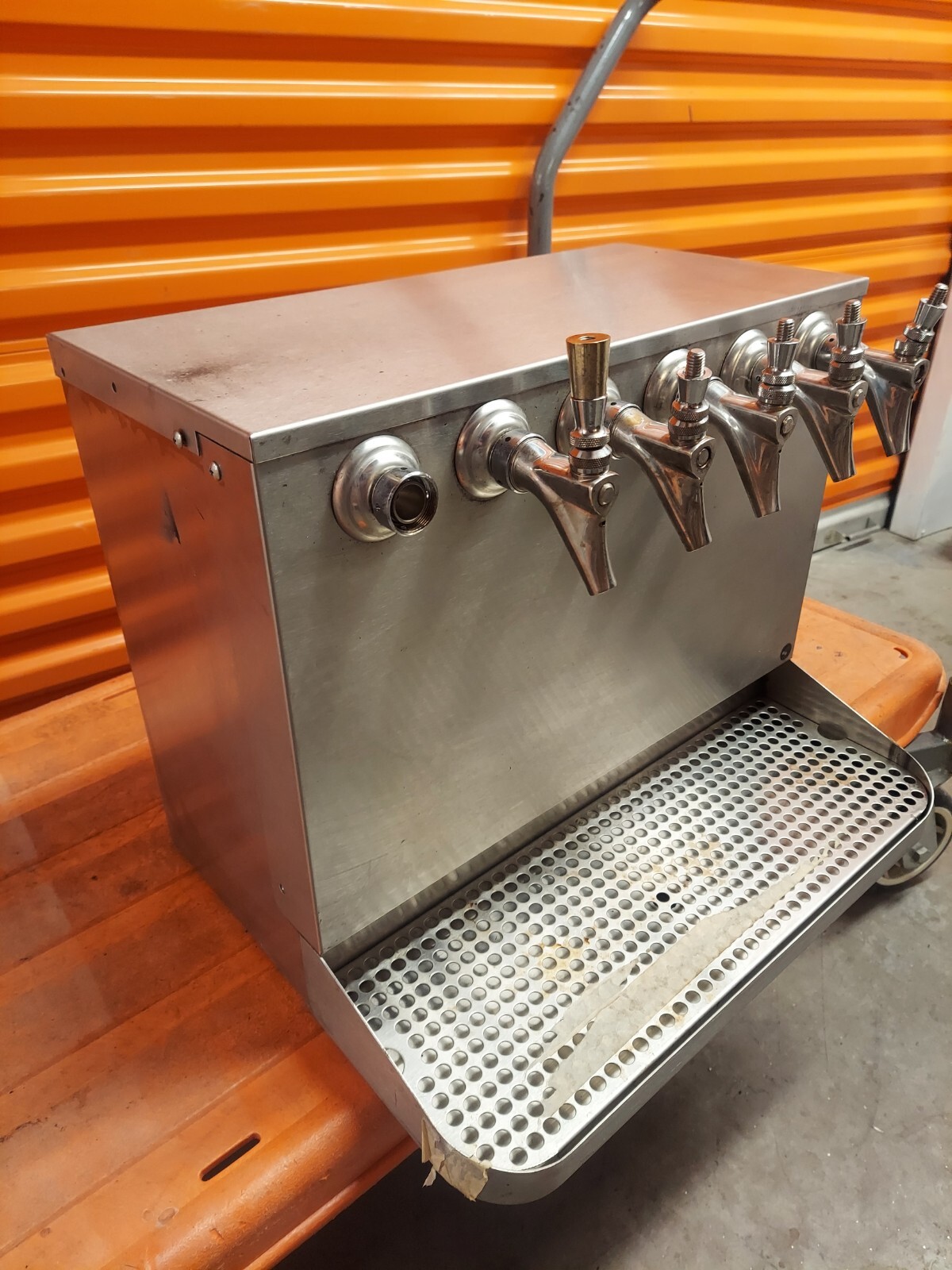 Micro Matic SB620 22″ Underbar Draft Beer Dispensing Tower SS w/ Drip Tray