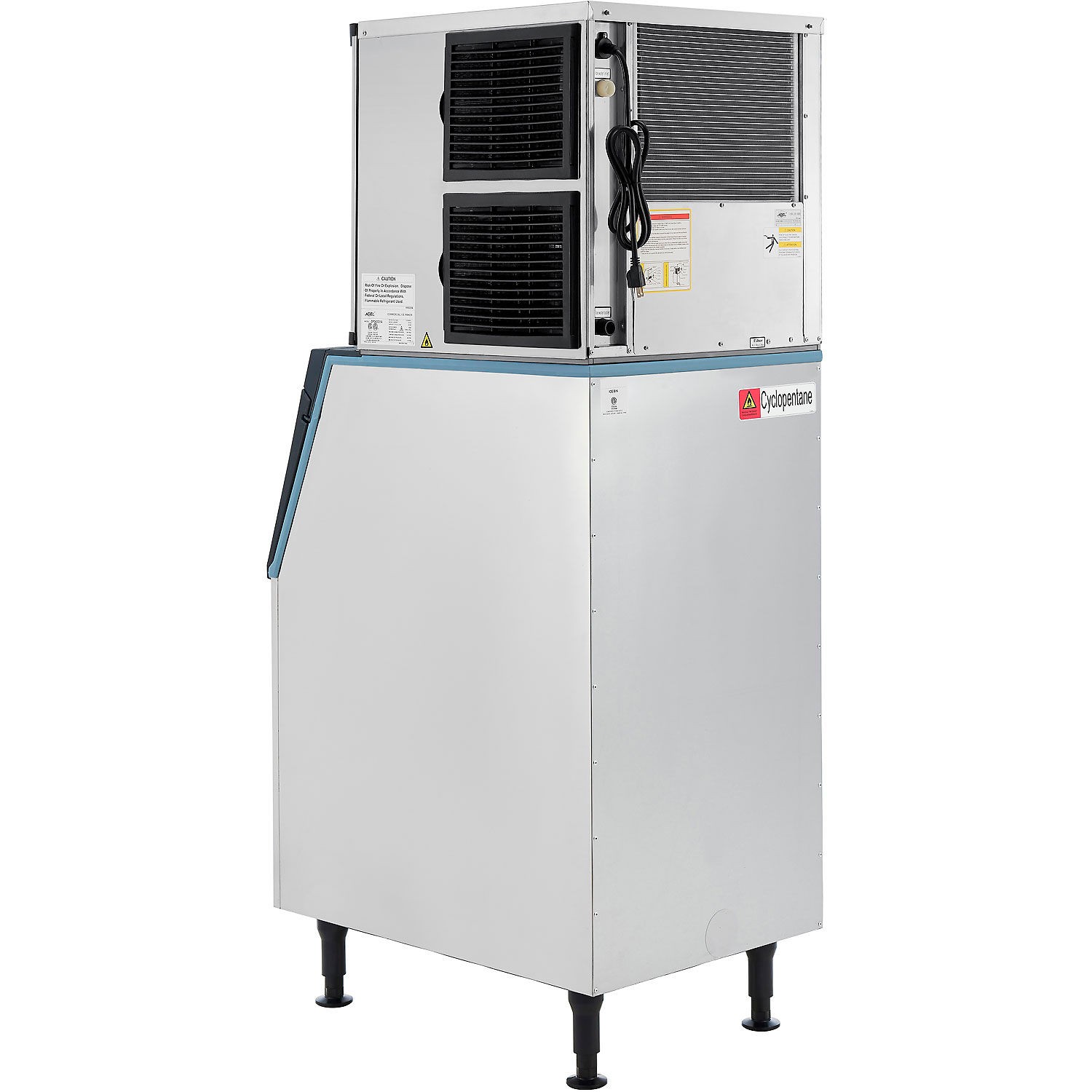 Modular Ice Maker With Bin Air Cooled 350 Lb. Production/24 Hrs.