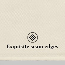 Cream Beige Chair Back Covers for Dining Room, Farmhouse Solid Cream Color Linen