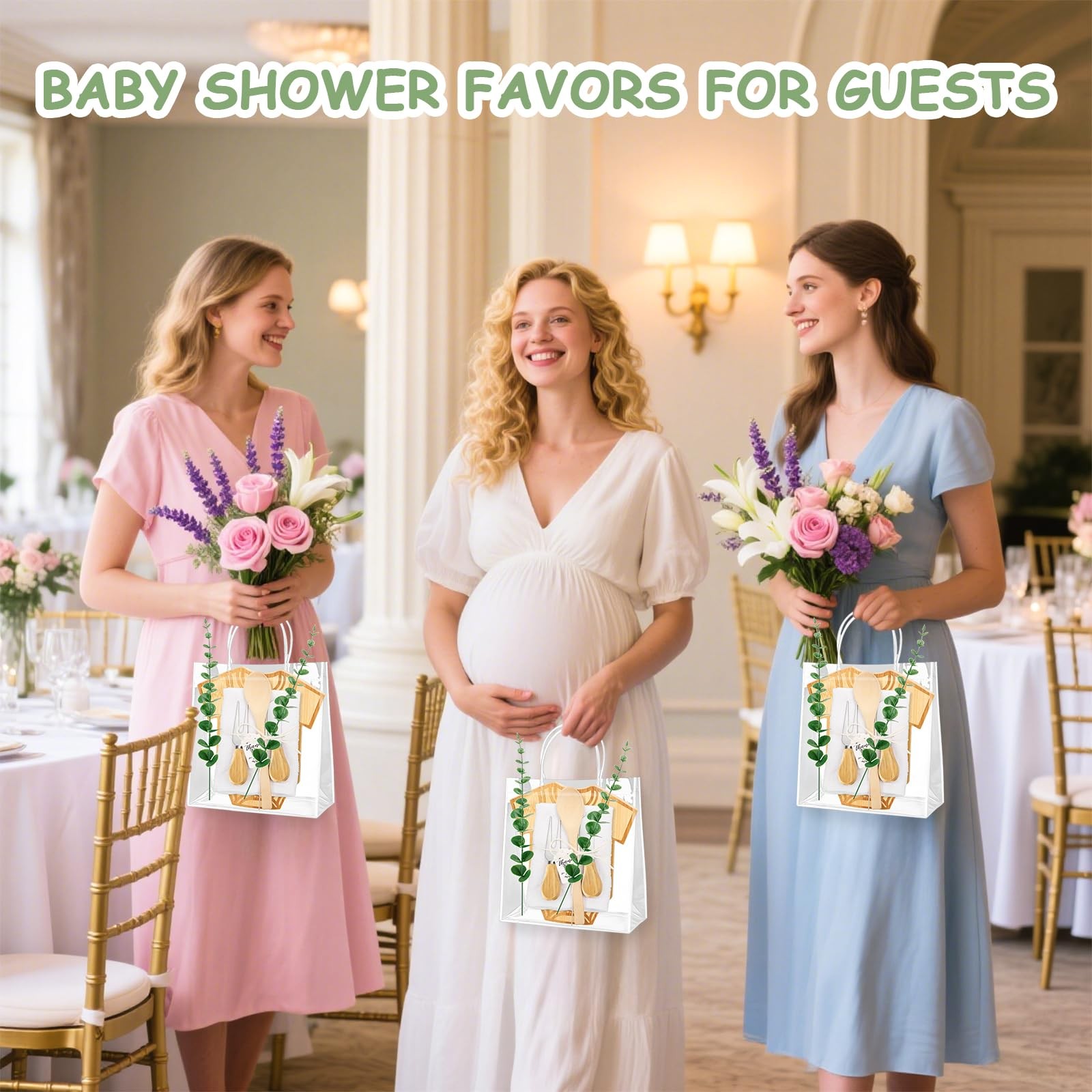 Kbdhyy 55Pcs Baby Shower Prizes For Game Winners Adults 6 Sets Wedding Bridal