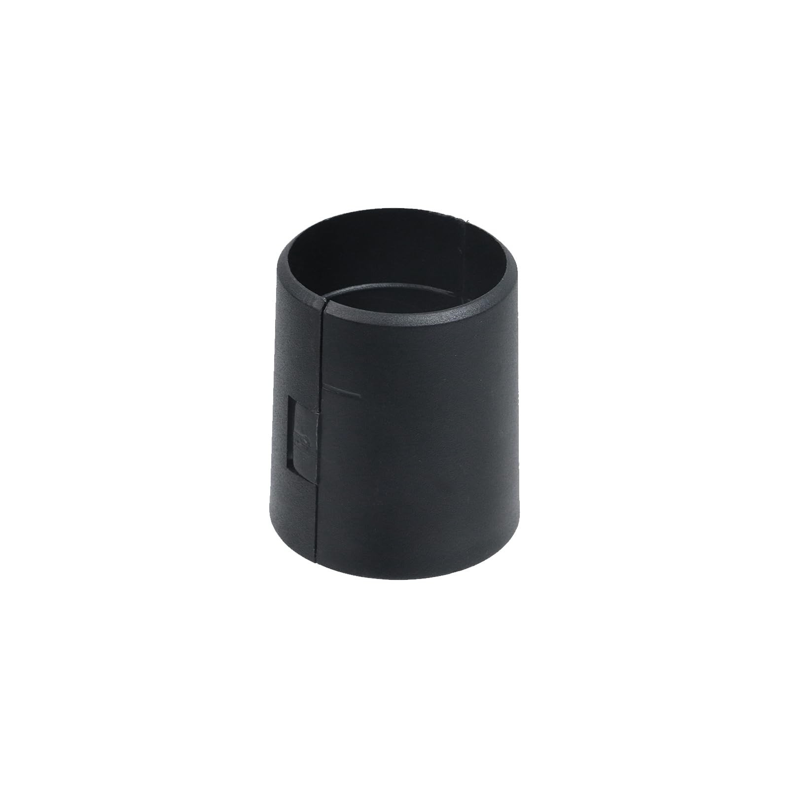 48 Pack Wire Shelf Locking Clips – 1.5 Inch Black Split Sleeve for Metal Racks