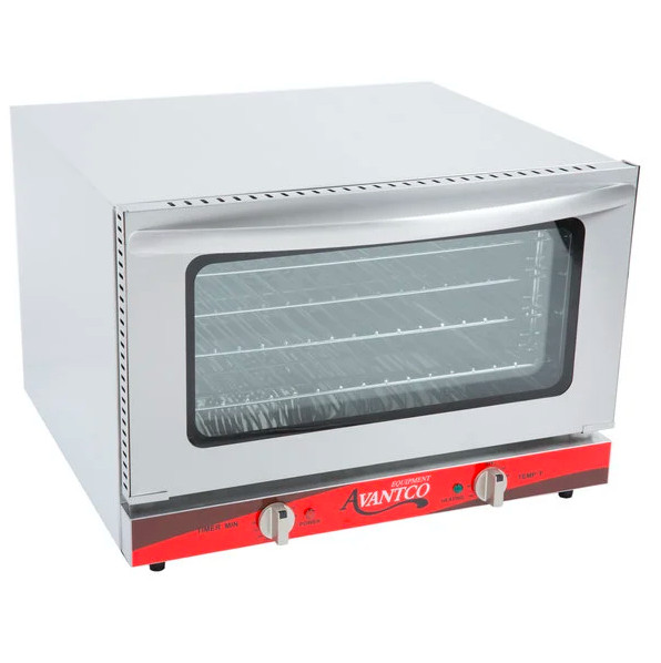 Half Size Commercial Restaurant Kitchen Countertop Electric Heat Convection Oven