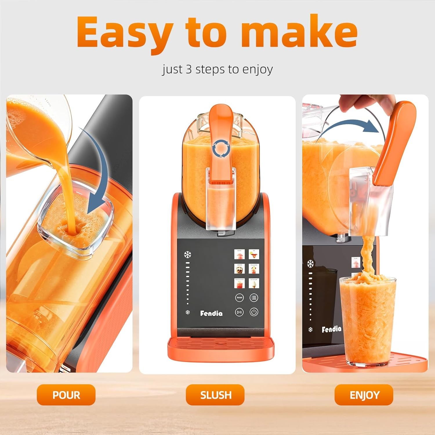 95oz Slush Maker 6 Presets 30 Min
