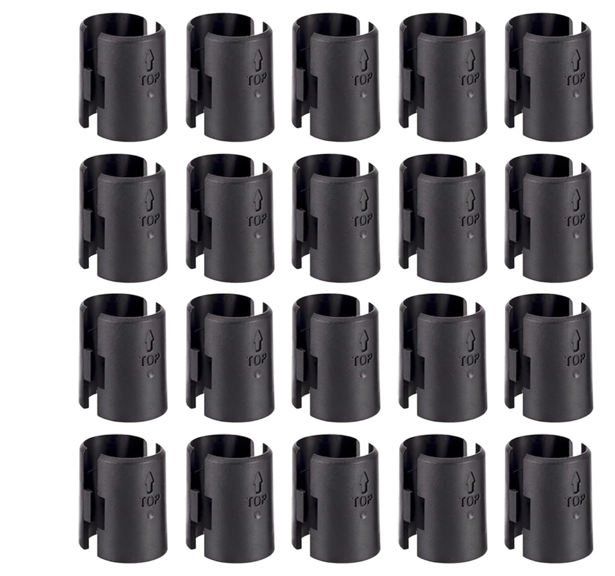 Wire Shelf Clips 40 Packs Wire Shelving Shelf Lock Clips for 1 Post Shelving….