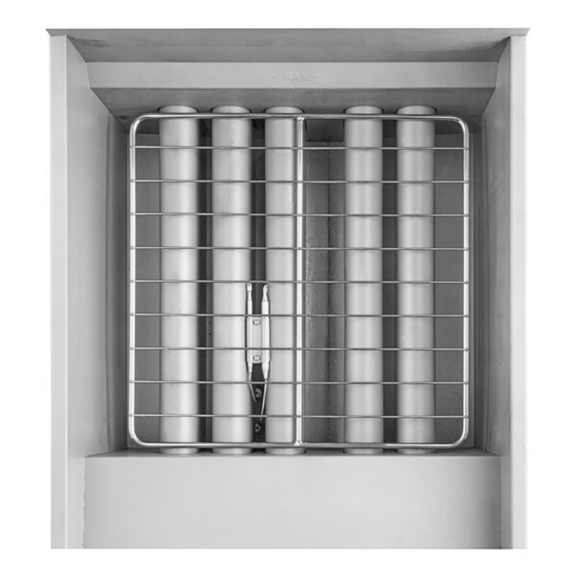 Stainless Steel Floor Commercial Kitchen NATURAL GAS Deep Fryer Cooker 70-100 lb