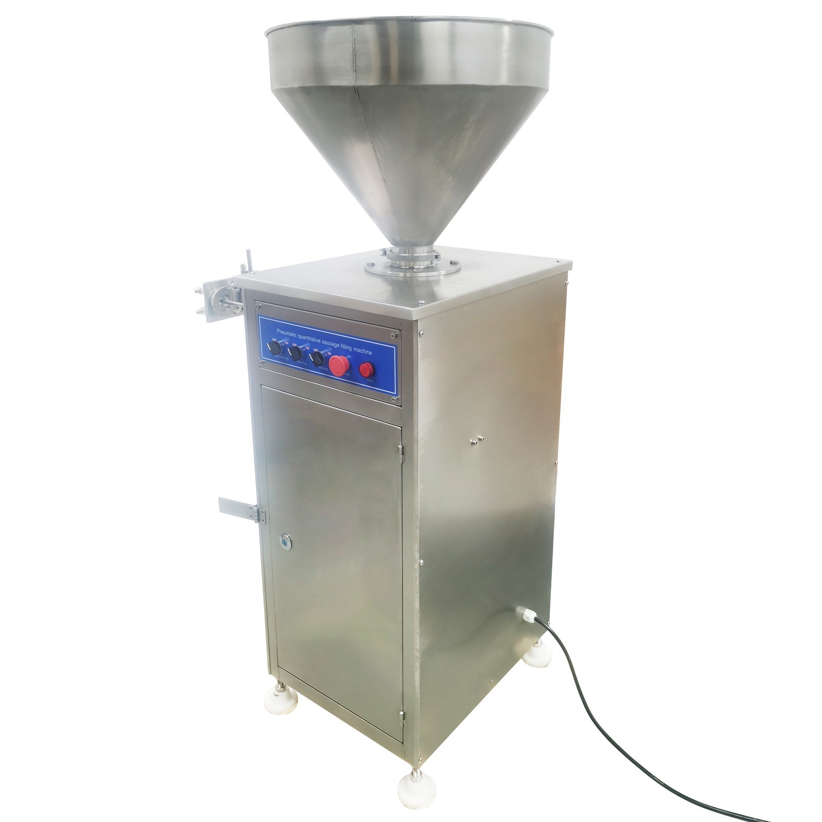 50L Pneumatic Quantitative Sausage Filling Machine 110V Meat Filler Machine