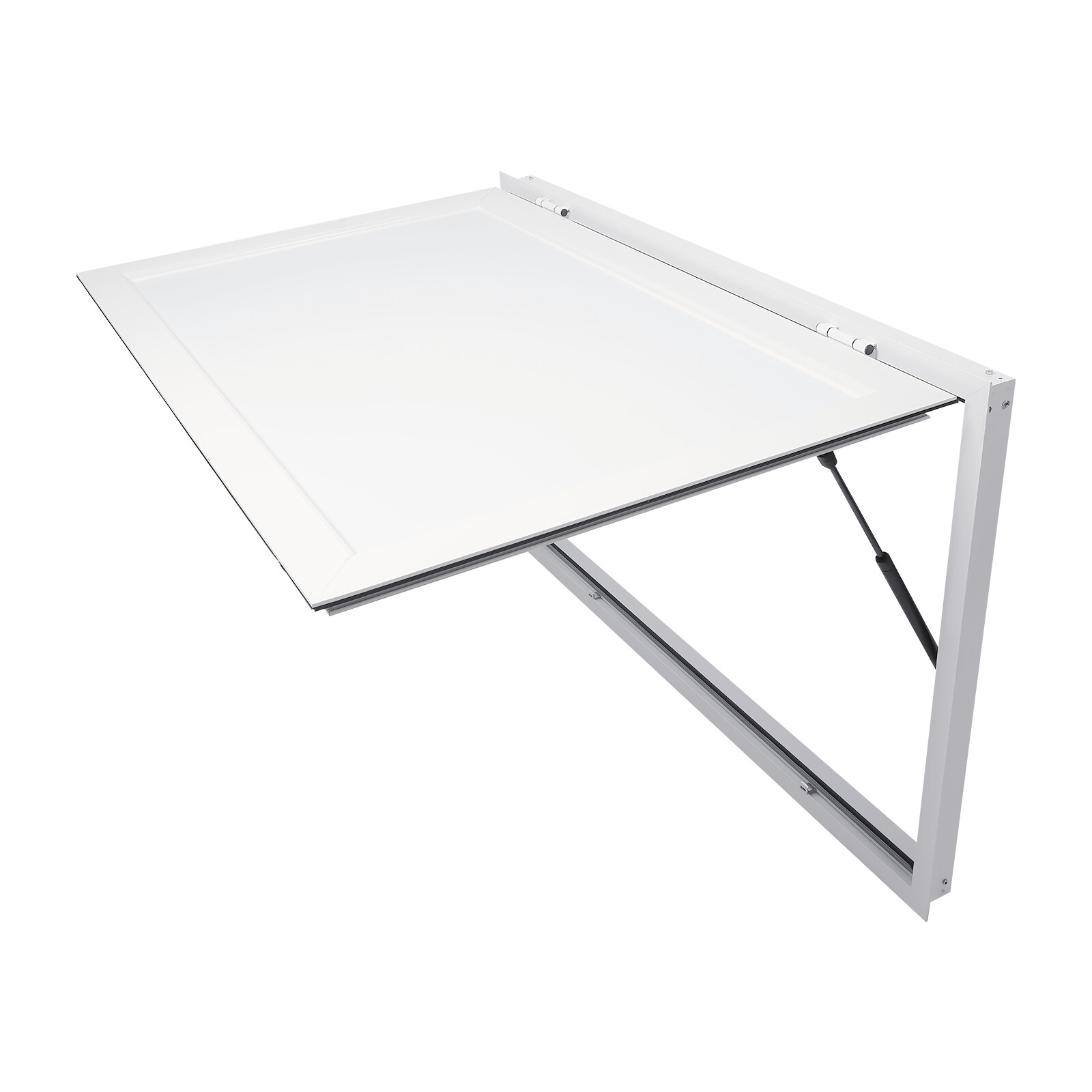 48″L x 32″W White Concession Stand Window Trailer Serving Window Waterproof