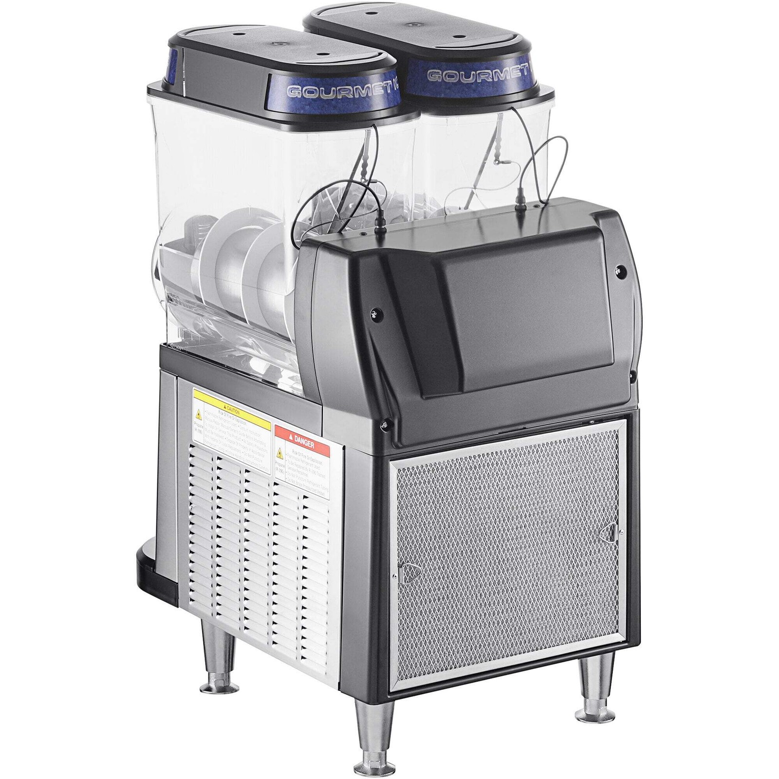 Bunn Black and Stainless Steel Double 3 Gallon Slushy Machine – 120V