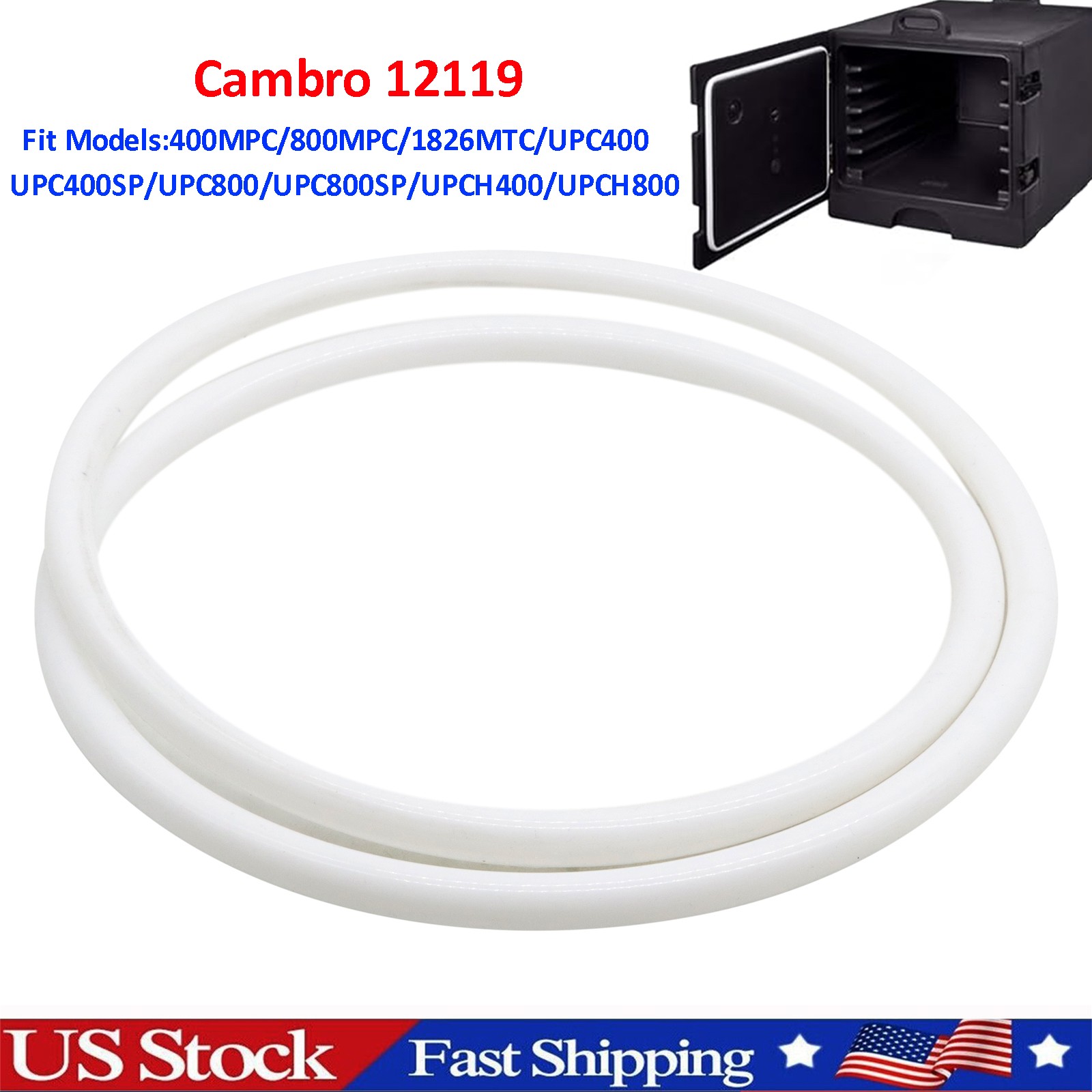 Cambro 12119 Replacement Gasket for Camcarrier Cambro 400MPC 800MPC 1826MTC
