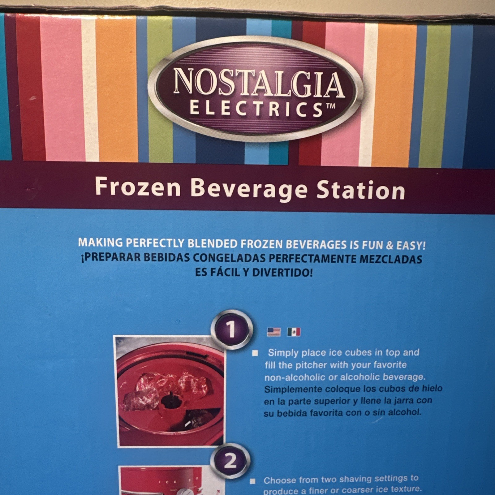 Nostalgia Electric Frozen Beverage Station Ice Shaver FBS400COKE – New In Box