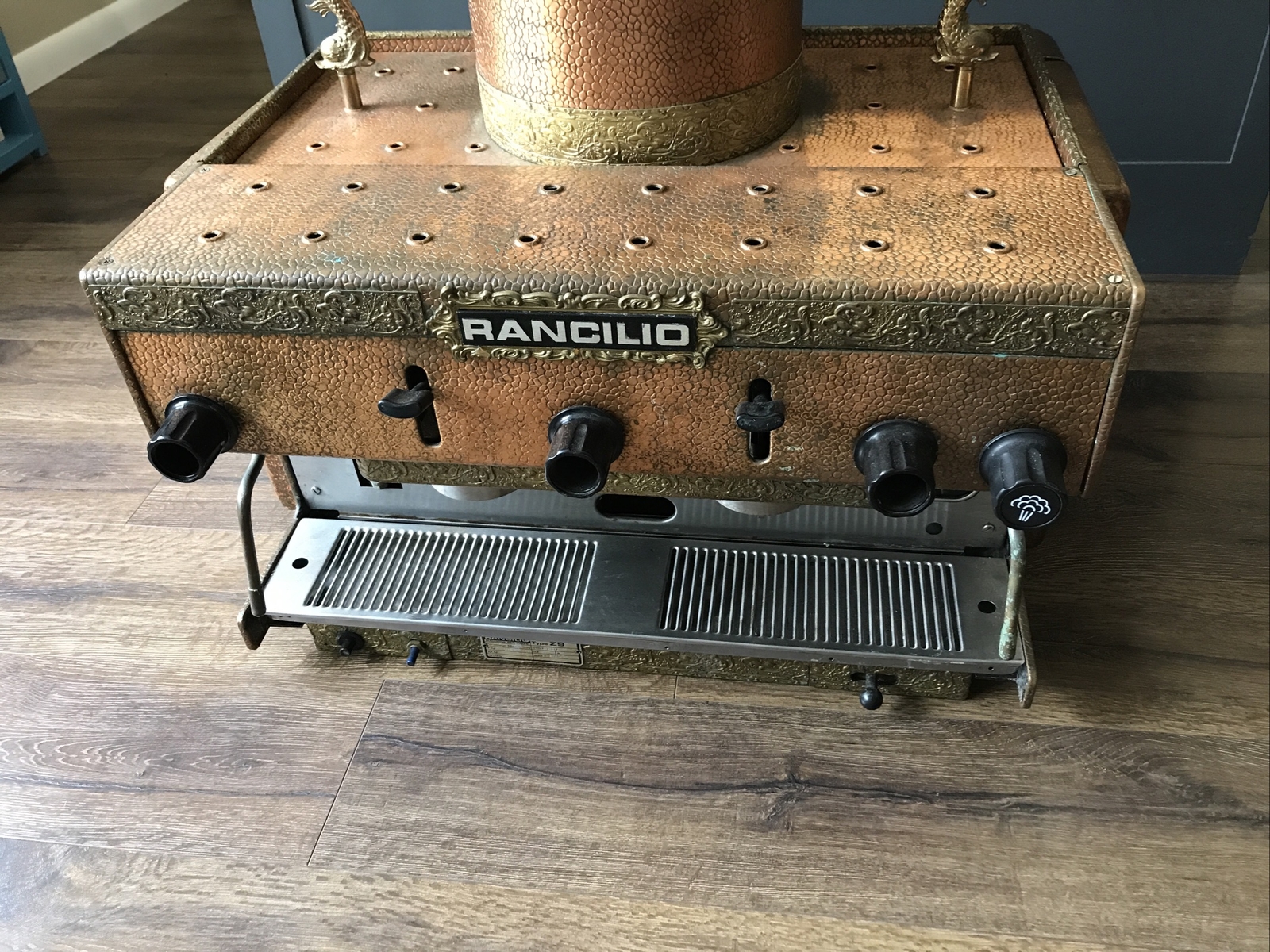 Rancilio Z9 COPPER & BRASS Semi Automatic Espresso Machine 120V FREE SHIP