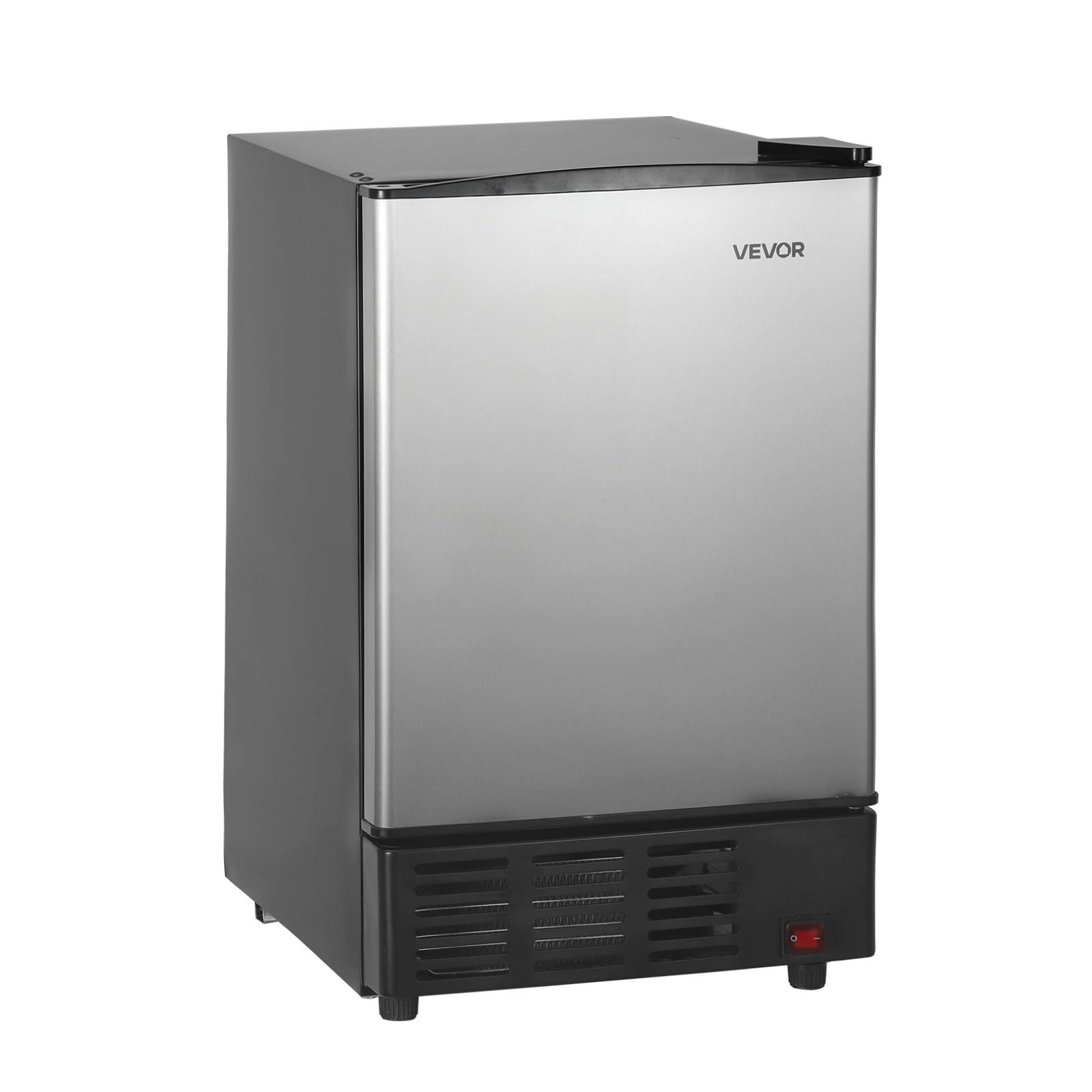 VEVOR Under Counter Ice Maker 15 LBS/Day Crescent Ice Maker & 11LBS Storage Bin