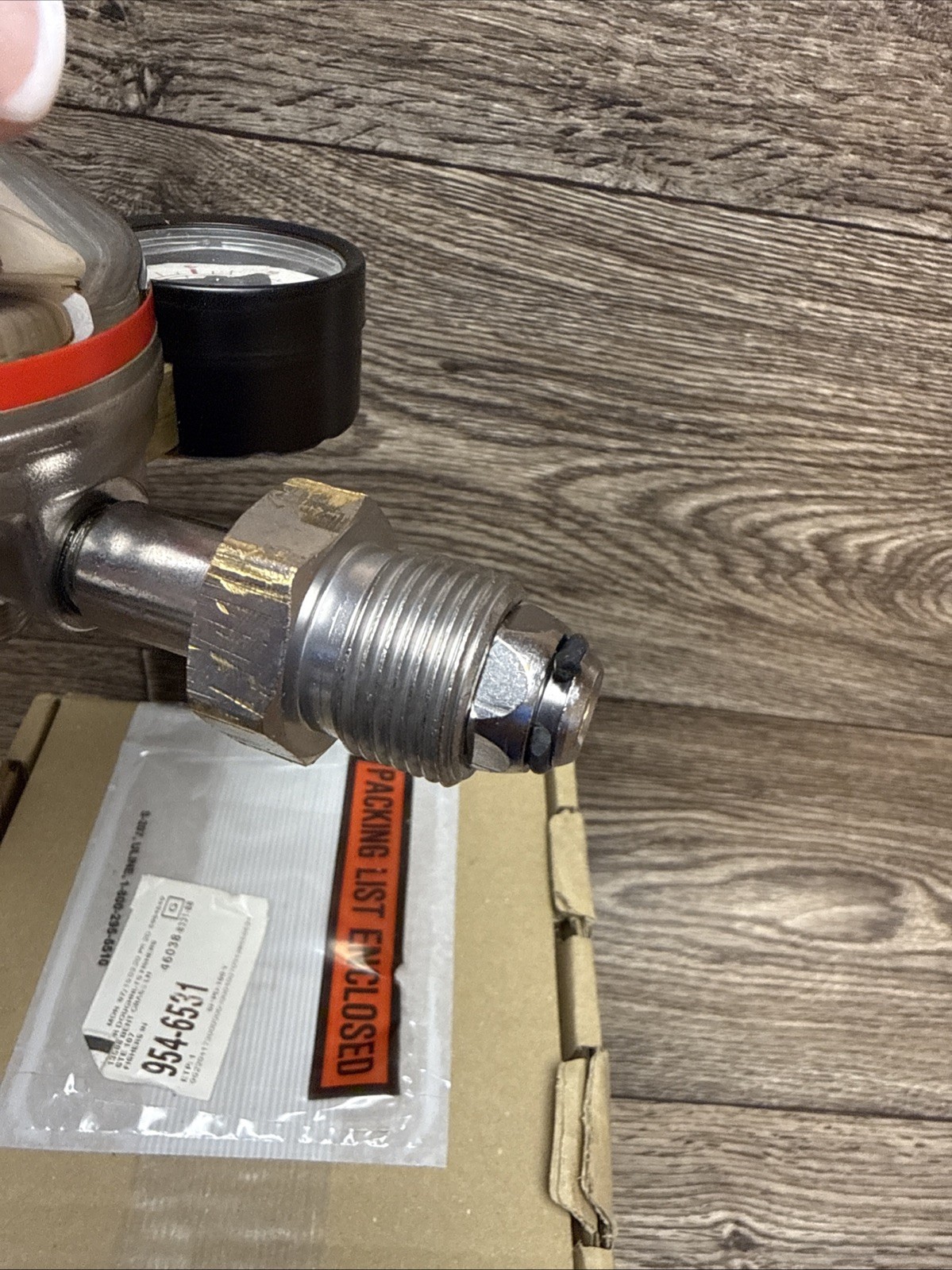 Micro Matic Premium Plus High Pressure Regulator Double Gauge Nitrogen 942BN-PP
