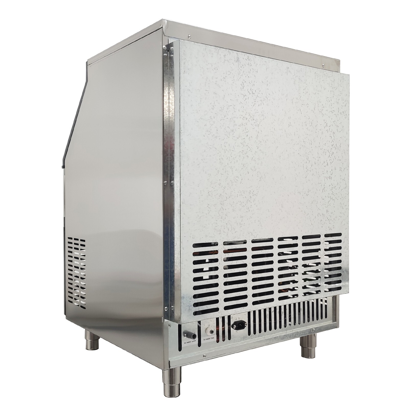 Water Cooled Ice Maker 110V Commercial Refrigeration Mechanical 352Lb/Hour