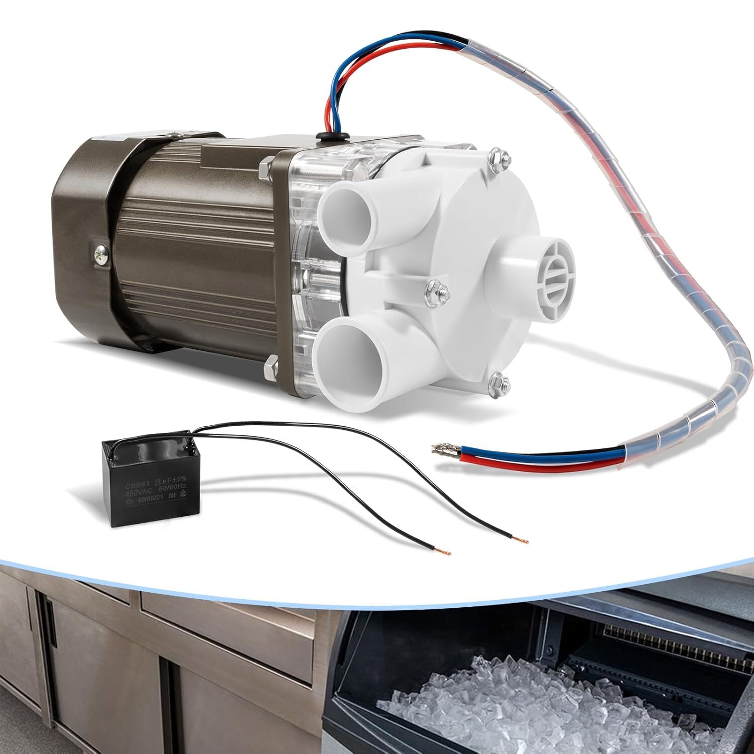 Replacement S-0730 Ice Machine Motor for Hoshizaki KM Series Ice Machine120V 60W