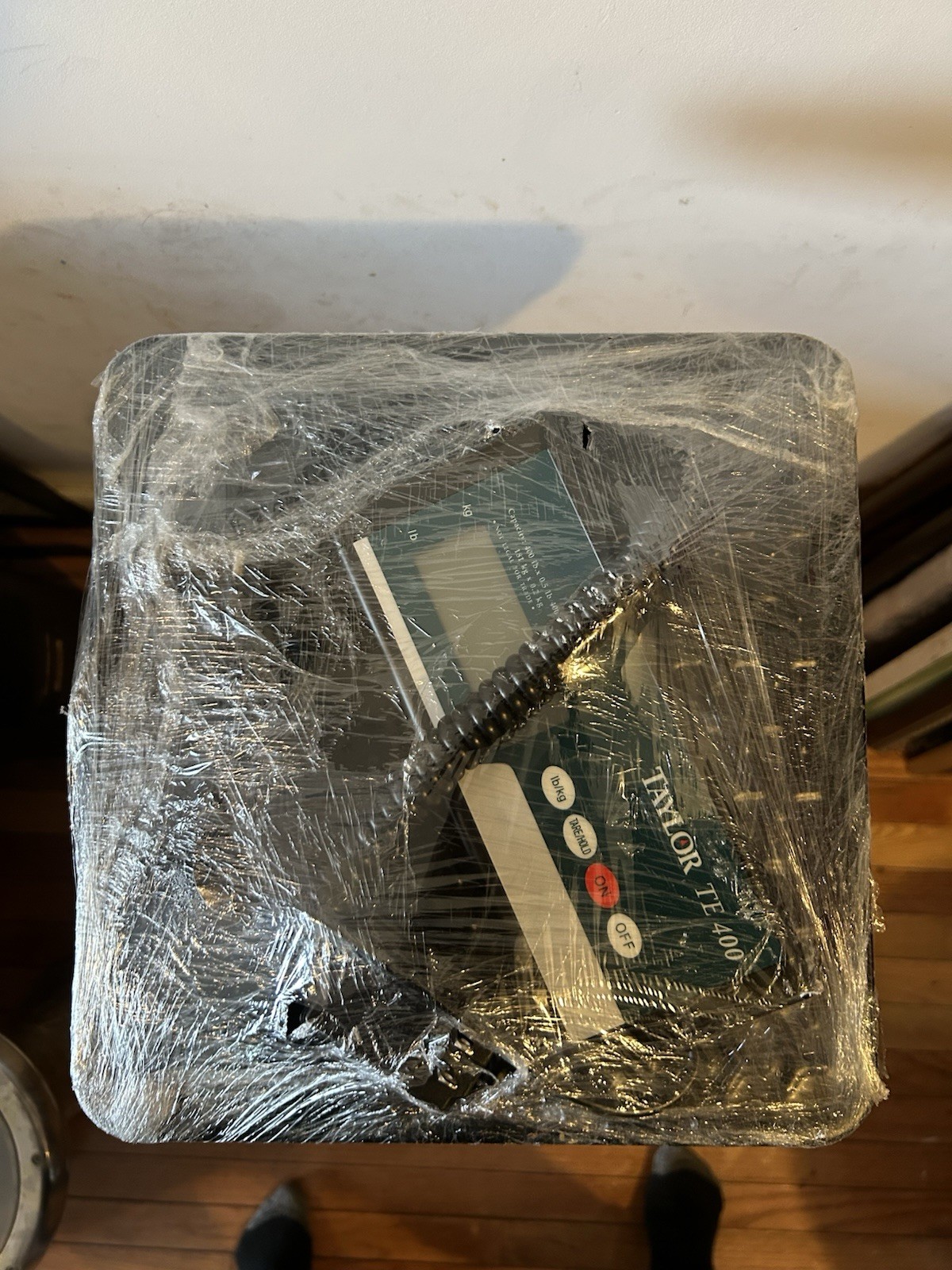 Taylor Precision TE400 400lb. Heavy Duty Digital Receiving Scale
