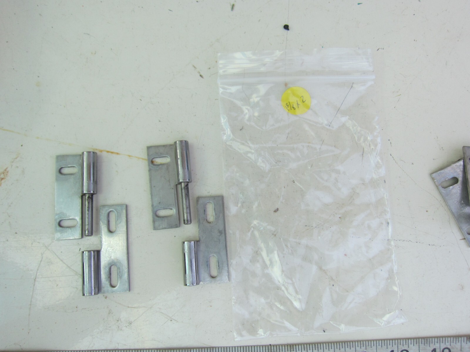 Guden 1⅝»x2″ SS Stainless Steel Lift-Off Hinge Lot of Pair, Used