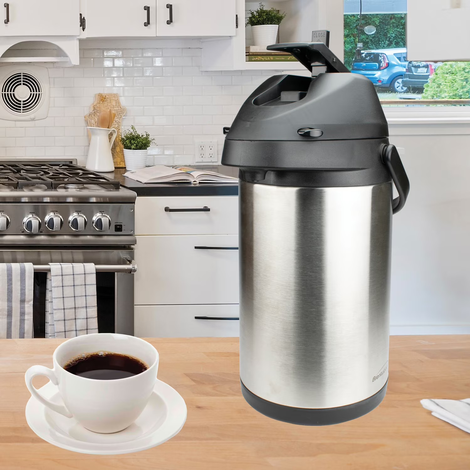 3.5 Liter Insulated Drink Airpot for Home & Office Beverage Storage