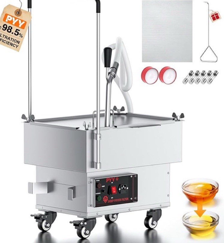 PYY Fryer Filter Machine – 18L/5.8GAL