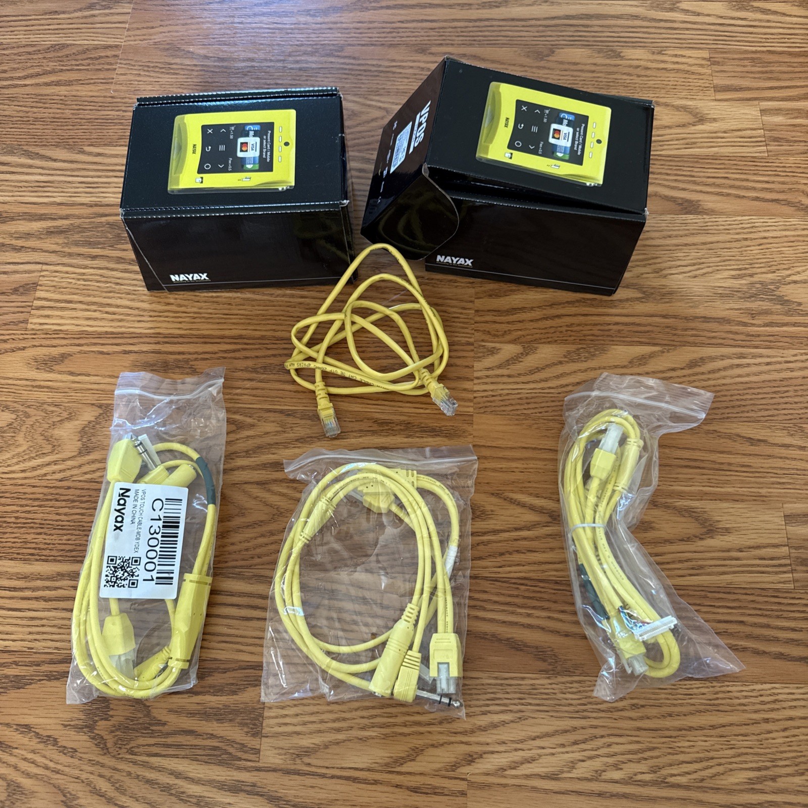 NAYAX VPOS TOUCH VENDING MACHINE CABLES WITH BOXES(NO READERS INCLUDED)