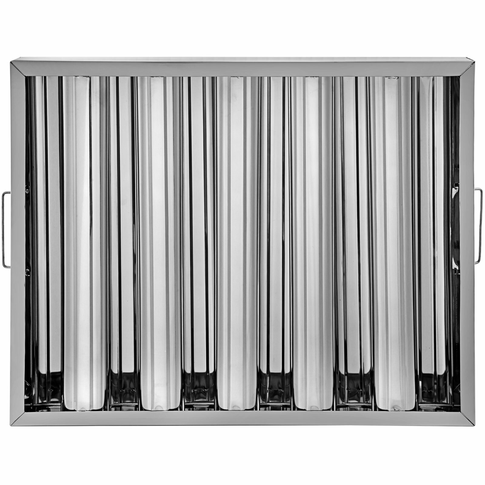 VEVOR 6PCS 20″x16″ Stainless Steel Hood Grease Commercial Exhaust Filter Baffle