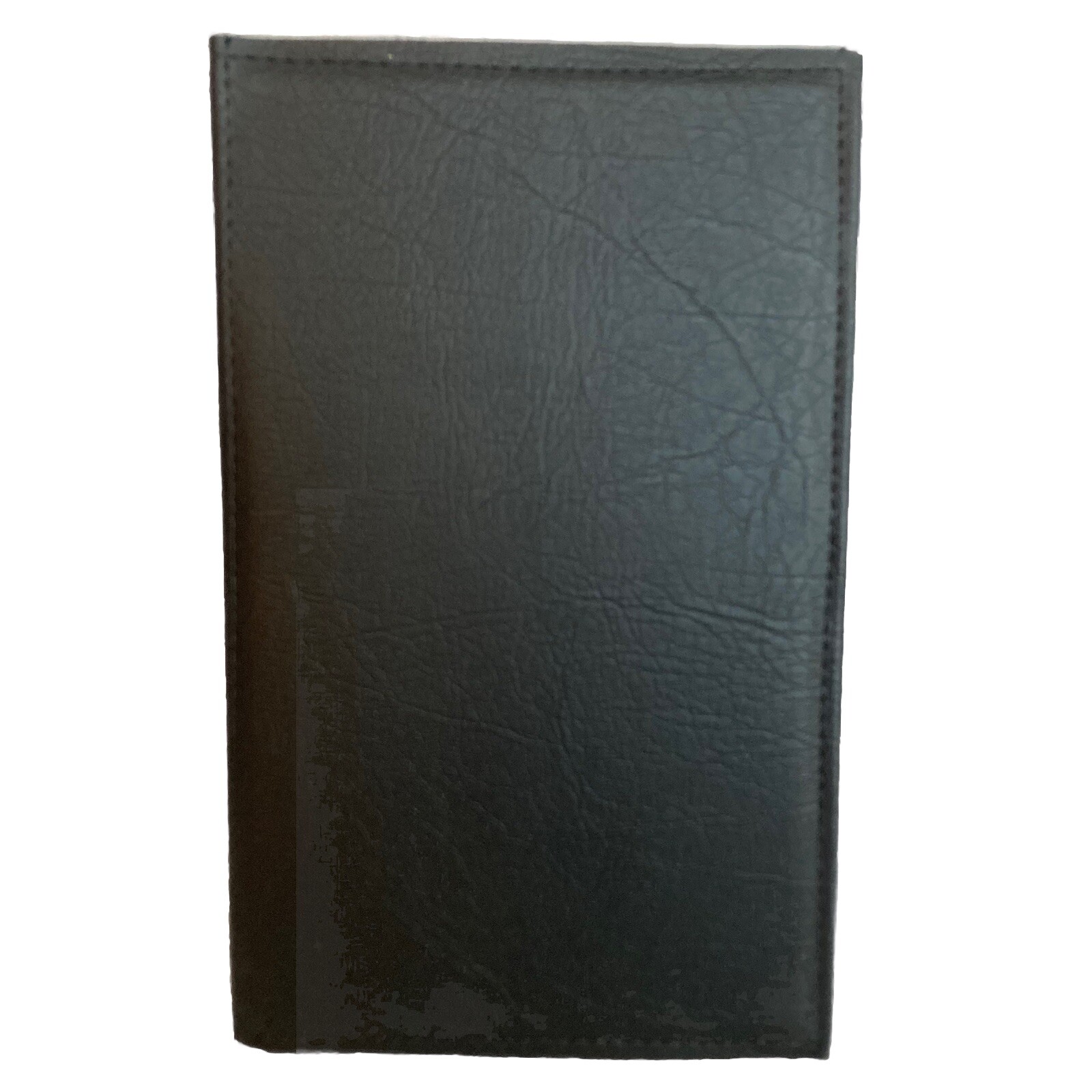 Black Faux Leather Folding Server Check Book Waiter Waitress Restaurant Pad