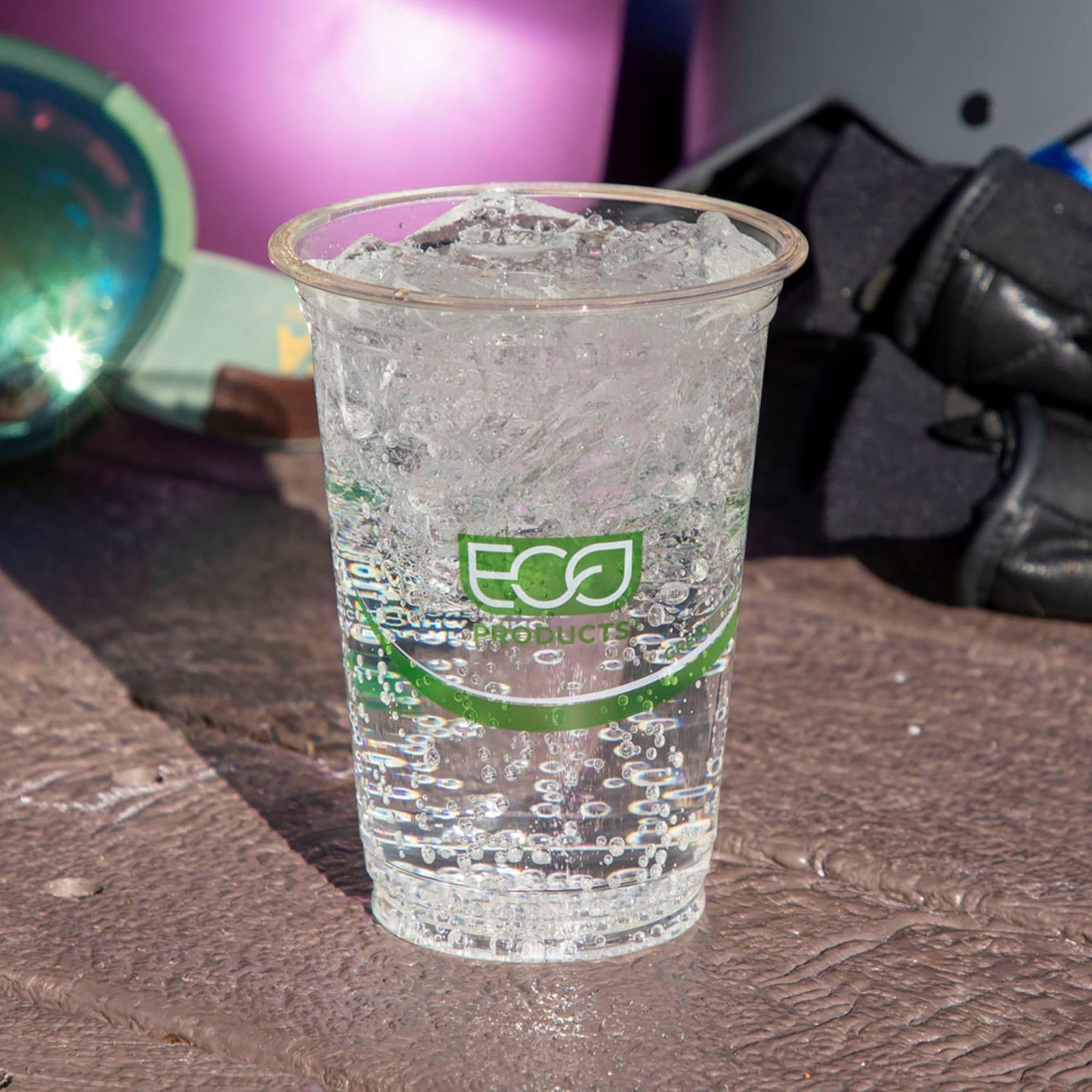 16 oz Clear Cold Cups – Plant-Based PLA Disposable for Iced Coffee, Smoothies &