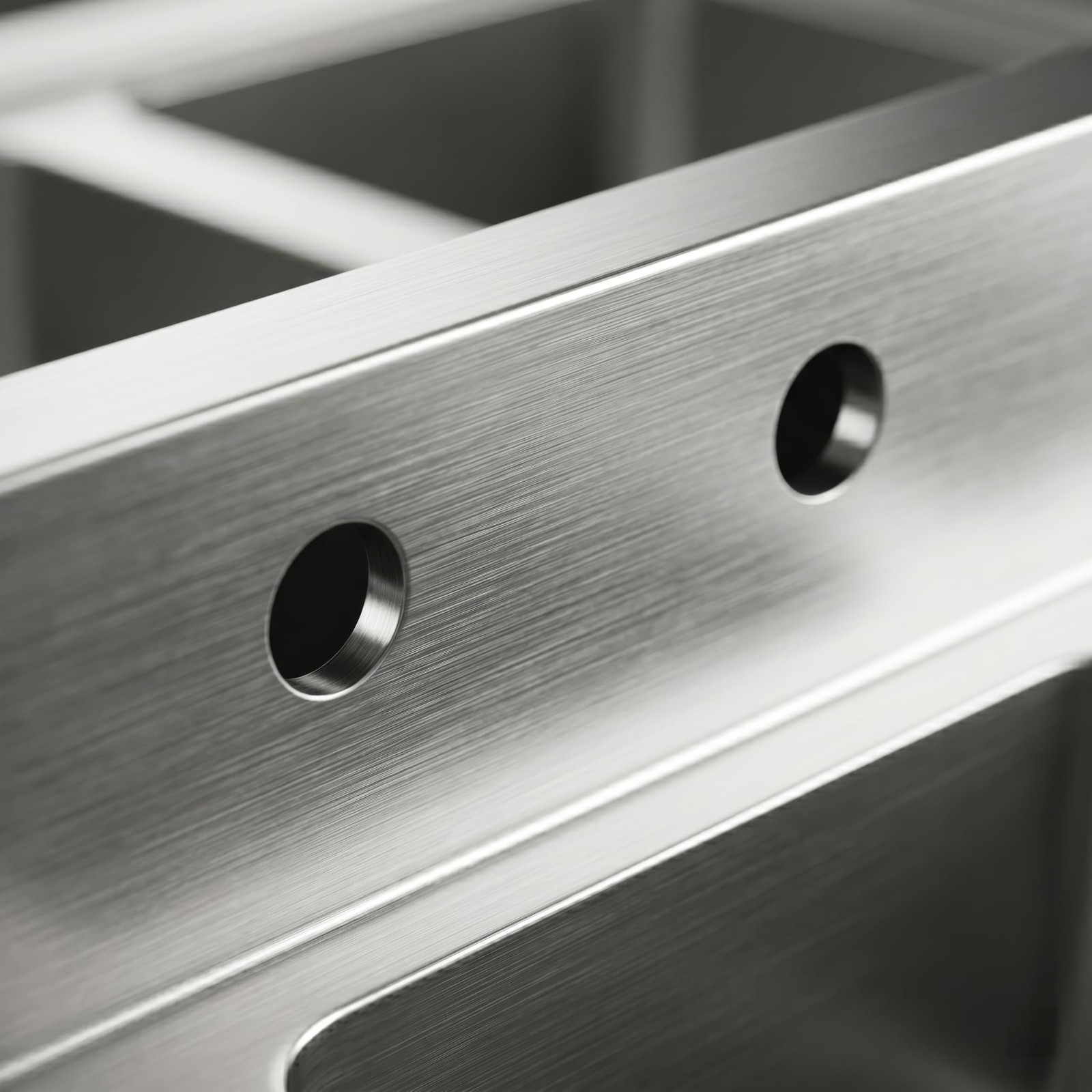 Commercial Kitchen Sink ,Freestanding 3-Compartment Stainless Steel Utility Sink
