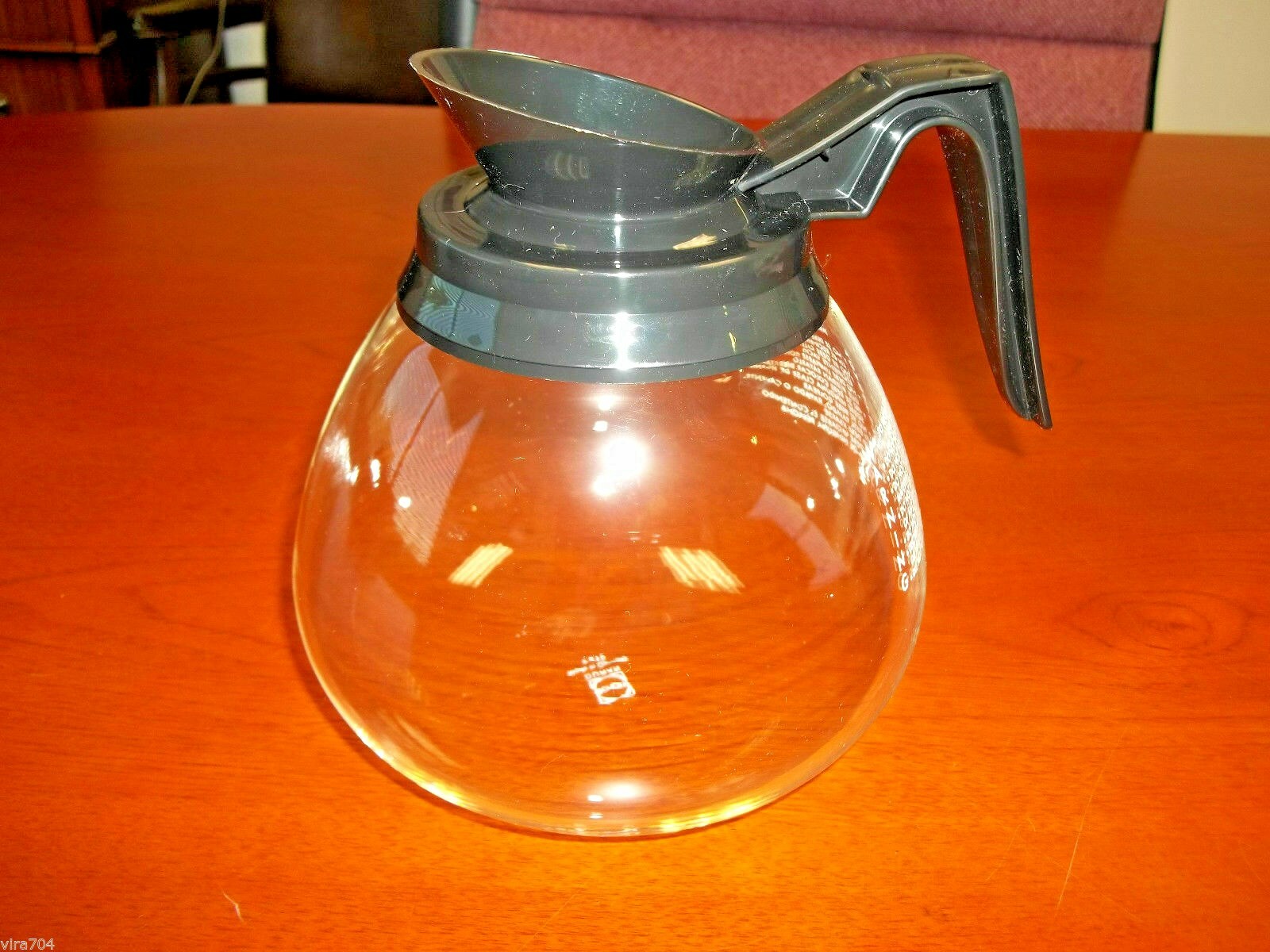 2 Pk – For BUNN – 64 oz. Commercial Coffee Pot/Carafe/Decanter – BLACK – NEW!